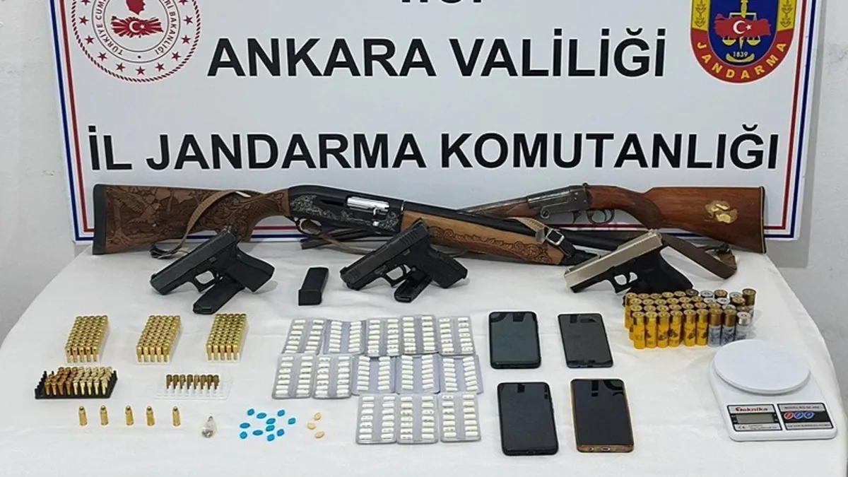 Ankara uyuşturucu operasyonu: 47 şüpheli gözaltına alındı