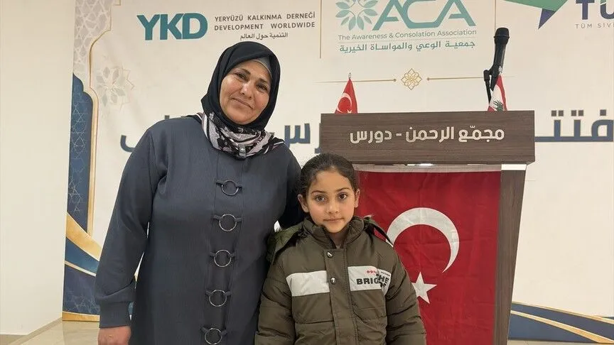 Lübnan'da Türkmen çocuklara Türkçe eğitim merkezi