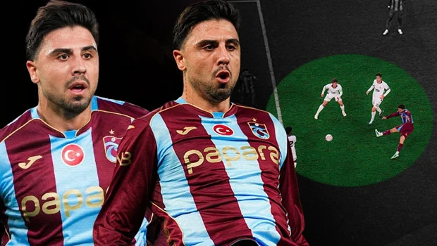 Ozan Tufan, Beşiktaş'a bu kez Trabzonspor ile gol attı